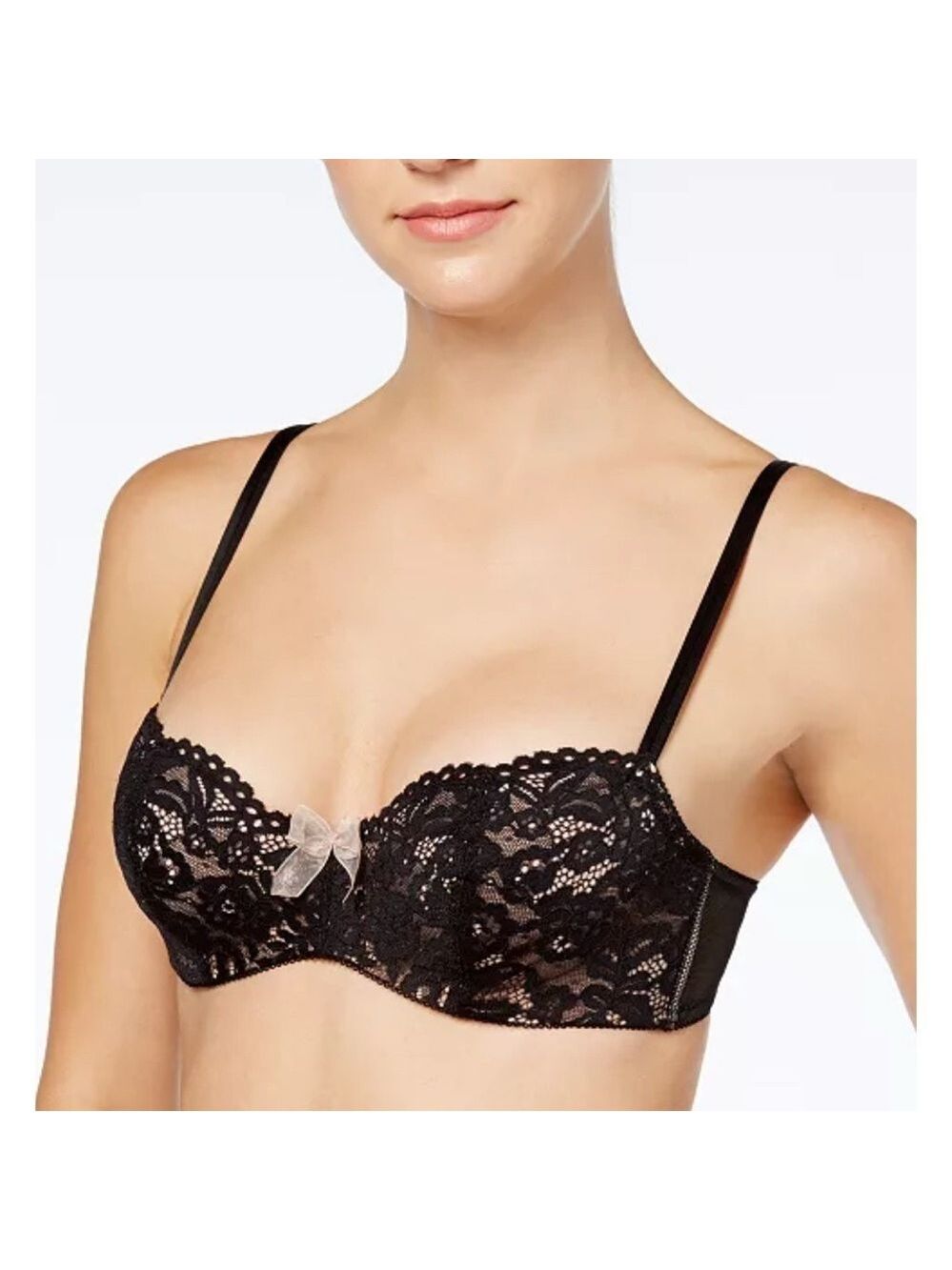 b.tempted blace lace balconette bra 38D Wacoal
Ciao Bella Balconette underwire